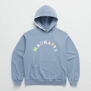MADHAPPY French Terry Hoodie in Pastels size XL